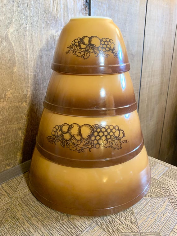 ヴィンテージ パイレックス「オールドオーチャード」ミキシングボウル