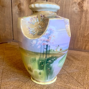 Antique 9.5 inch Nippon Vase