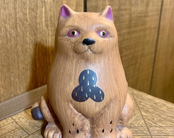 Vintage Keramik Katze Figur