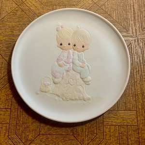 1980 Precious Moments “Love One Another&quot; Collector Plate