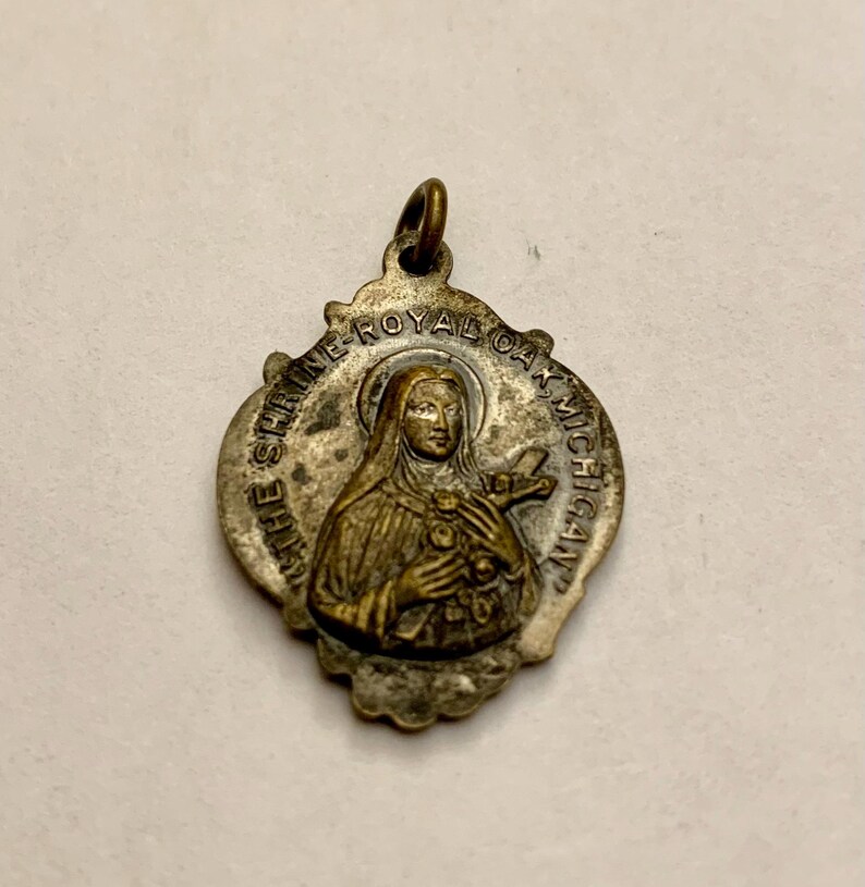 Vintage Sacred Heart of Jesus Religious Medal - Etsy
