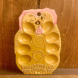 Vintage Ceramic Egg Tray