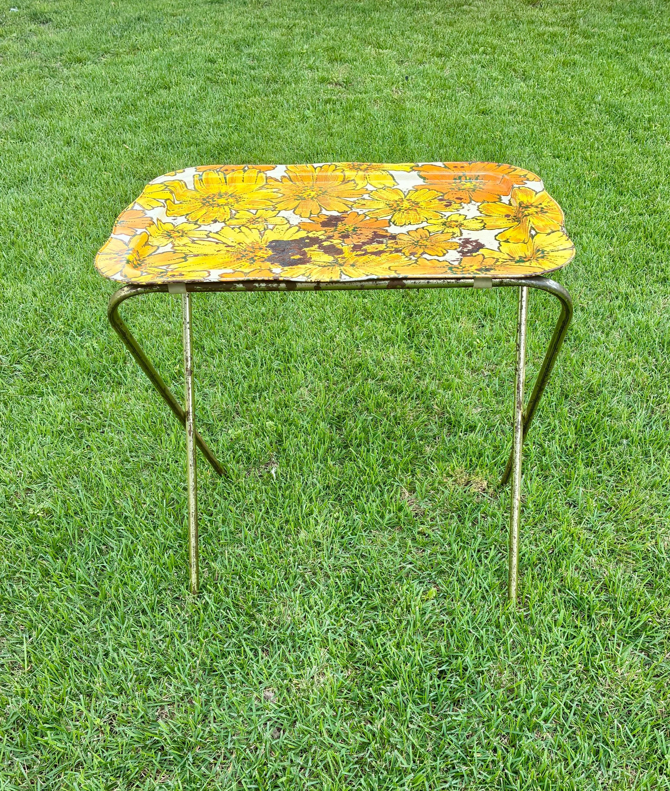 1960s Tv Tray Table - Etsy