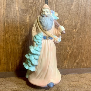 1990’s Ceramic Santa - Rotating Music Box