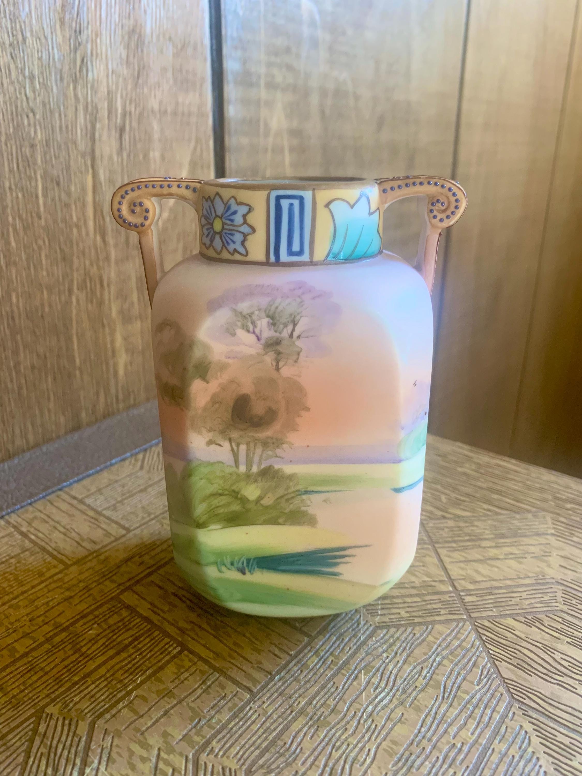 Nippon 7 Inch Vase - Etsy