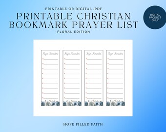 Printable Prayer Board Kit - Sweet Edition - Christian Church Prayer Group  Bible Verse Cards Craft Activity Instant Download