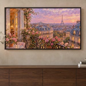 Valentines Frame TV Art Set of 7, Romantic Oil Paintings (Digital Download) image 4