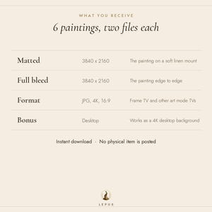 Equestrian Frame TV Art Set of 6, Antique Horse Oil Paintings (Digital Download) image 5