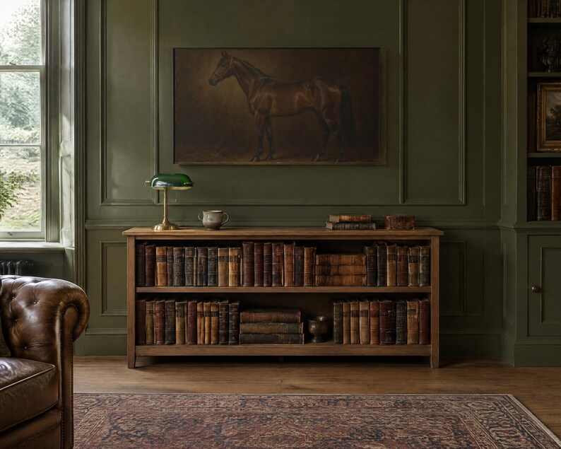 Frame TV Art: The Bay Horse, Antique Horse Oil Painting (Digital Download) image 2