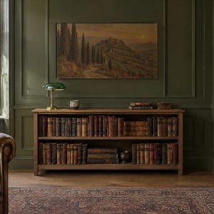 Landscape Frame TV Art Set of 6, Antique European Oil Paintings (Digital Download) image 2