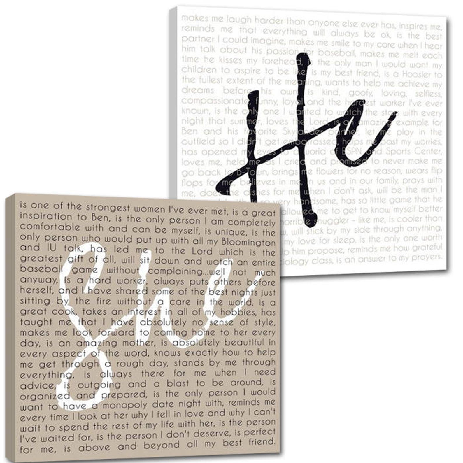 Wedding Sign Signage She She He She Word Art reception art | Etsy