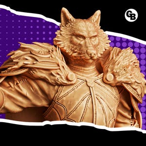 Heroic Wolf Warrior Detailed STL Model for 3D Printing
Command attention with this stunning close up of a noble beast warrior. Every detail from the textured fur to the sharp armor design is sculpted for maximum realism and print clarity. 50% Discount and Unlimited Revisions. Keywords: wolf STL, anthropomorphic hero, 3D print model, fantasy creature, warrior animal figure, RPG character model, custom STL, tabletop hero, beast armor miniature, furry fantasy model