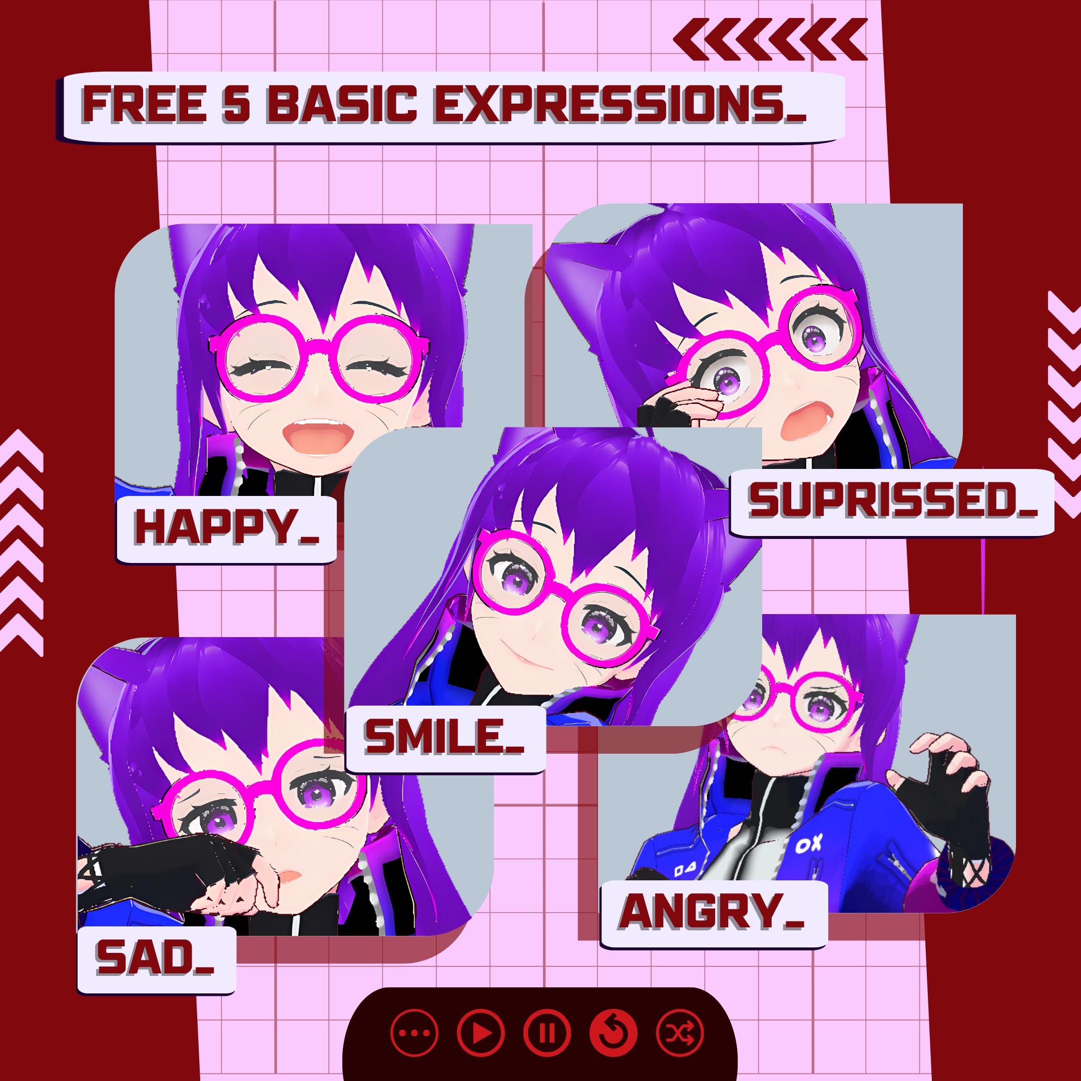 Vtuber Android Modle Custom 3D Vtuber | Fully Rigged Anime Vroid Model for Streaming - Etsy
