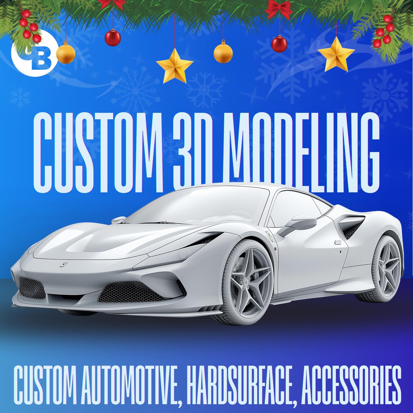 Custom 3D Car Modeling | Automotive, Hardsurface, Accessories (digital ...