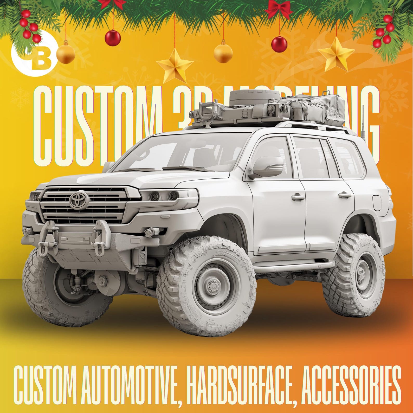 Custom 3D Car Modeling | Automotive, Hardsurface, Accessories (digital ...