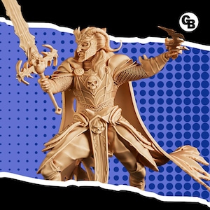 Fierce Fantasy Sorcerer Miniature 3D Printable STL
Command the battlefield with this high-detail dark fantasy mage, complete with horned helm, intricate skull armor, and spell wielding pose. Perfect for DnD, tabletop RPGs, or collectors who crave powerful characters.
Now 50% OFF + Unlimited Revisions included!
Keywords: fantasy sorcerer, 3D printable miniature, RPG character, dark fantasy, DnD wizard, STL figure, tabletop model, collectible 3D print, custom STL, magic warrior