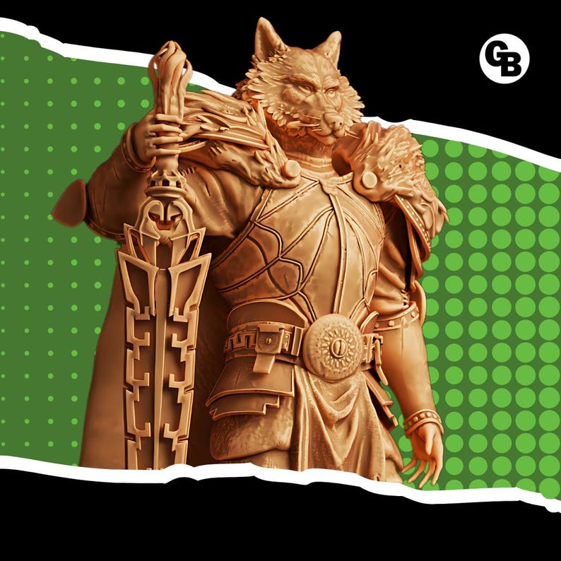 Furry Champion Miniature ready 3D Printing
Featuring a fearsome wolf head, ornate armor, and a massive runic sword perfect for fantasy RPGs, tabletop campaigns, or collectors of heroic beasts.
Now 50% OFF with Unlimited Revisions.
Keywords: furry warrior, beastman STL, animal hero miniature, fantasy 3D model, tabletop RPG figure, collectible STL, anthropomorphic knight, 3D print character, DnD beast hero, epic custom miniat.