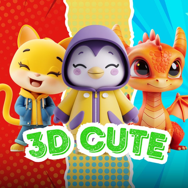 Custom 3D Character Modeling, Animation & Game Assets (Digital File)