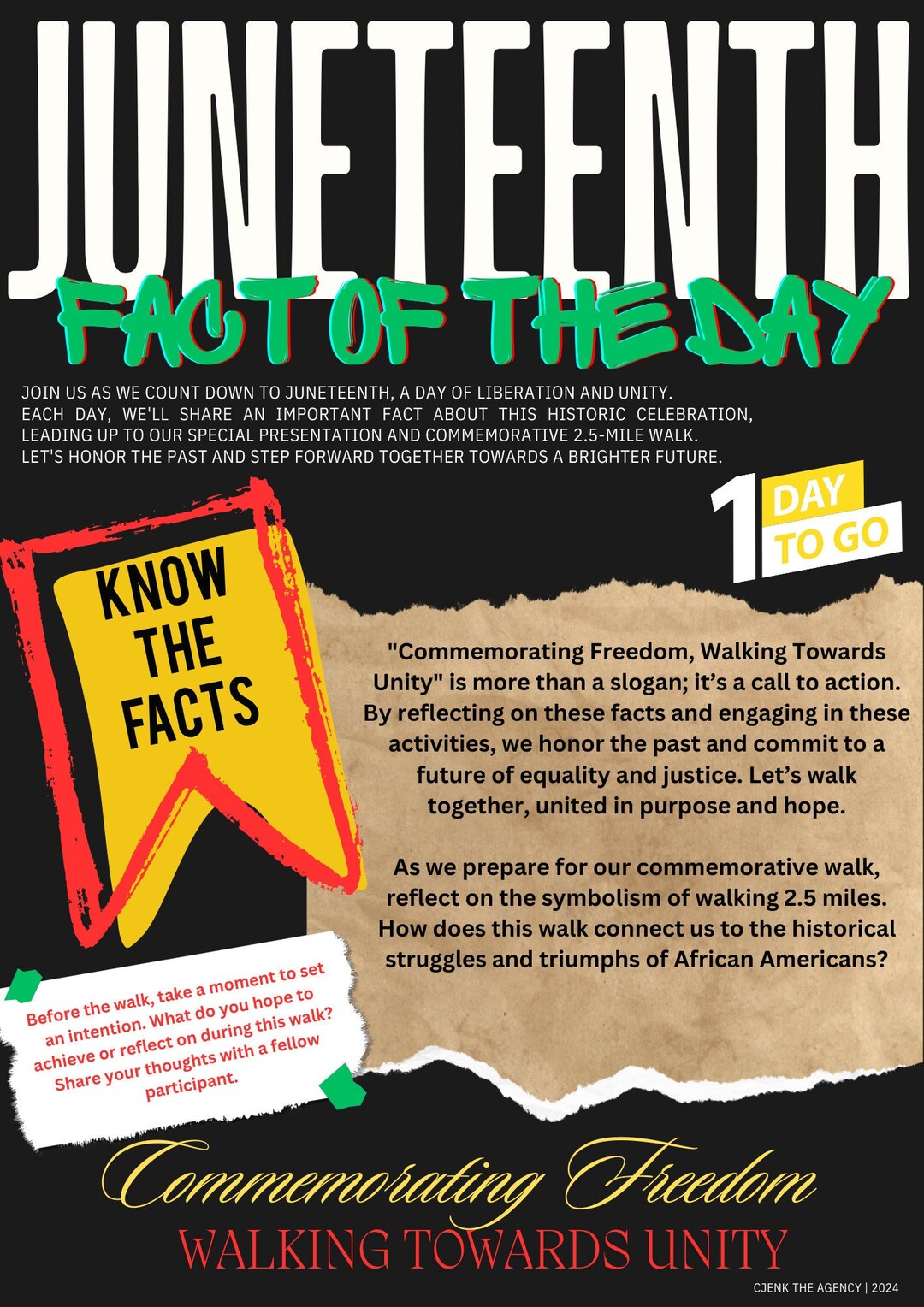 Juneteenth Facts of the Day 7-day Countdown to Educate About Juneteenth ...