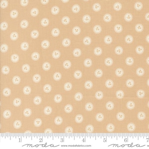 Dainty Meadow Dainty Dot Wheat Yardage by Heather Briggs of My Sew Quilty Life for Moda Fabrics | 31746 12