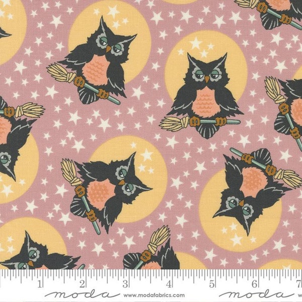 Sale! Owl O Ween Spell Owls Yardage by UrbanChiks for Moda Fabrics |31190 16