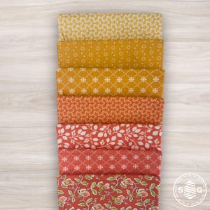 Portofino Custom Fat Quarter Bundle Golden Gelato by Fig Tree & Co for Moda Fabrics | 7 Fat Quarters