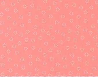 Strawberry Lemonade Carnation Daisy Yardage by Sherri and Chelsi for Moda Fabrics | 37677 12 | Quilting Cotton Fabric