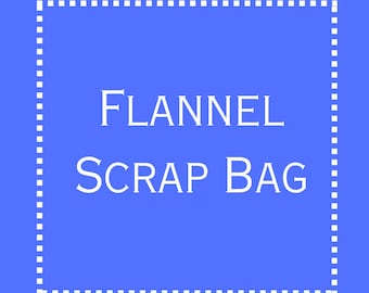 Flannel Scrap Bag | Two Size Options