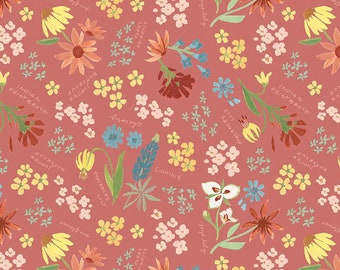 PRESALE Albion Rose Main Yardage by Amy Smart for Riley Blake Designs | C14590 ROSE