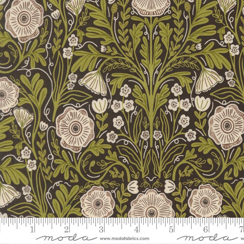 The Henhouse Poppy Iron Yardage by Gingiber for Moda Fabrics