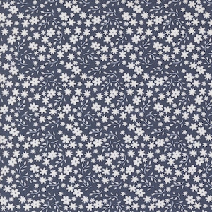 Raspberry Summer Blossom Blueberry Yardage by Sherri & Chelsi for Moda Fabrics | 37693 20