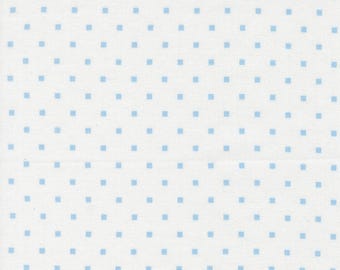 A Cat Named Stitch Cosmo Dot Cream Sky Yardage by Camille Roskelley for Moda Fabrics | 55345 22