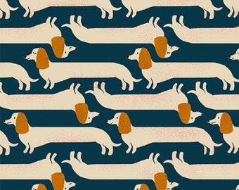 PRESALE Dog Park Teal Navy Yardage by Sarah Watts of Ruby Star Society for Moda Fabrics | RS2096 13 | Cut Options