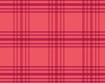 Heirloom Red Plaid Red Yardage by My Mind's Eye for Riley Blake Designs |C14344 RED Quilting Cotton Fabric