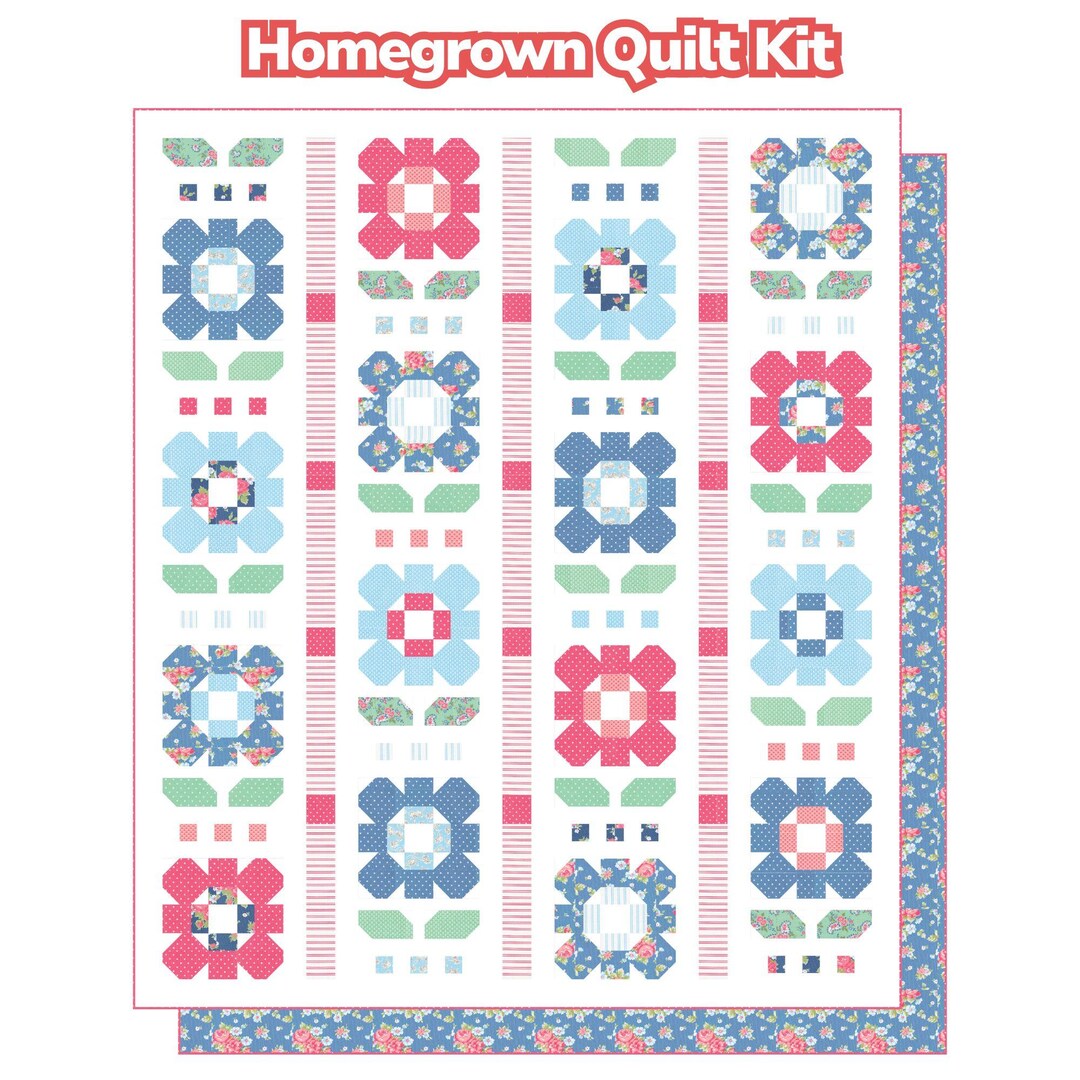 PRESALE Homegrown Custom Quilt Kit With A Cat Named Stitch by Camille ...