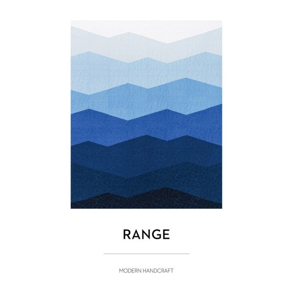 Range Quilt Pattern by Modern Handcraft