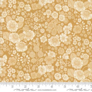 Chelsea Garden Goldenrod Piccadilly Yardage by Moda Fabrics | 33745 15