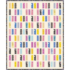 The Natalie Custom Quilt Kit With Salutations by Rashida Coleman Hale | Pattern by Kitchen Table Quilting