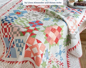 Celebrate with Quilts by Lissa Alexander and Susan Ache for It's Sew Emma | ISE 957