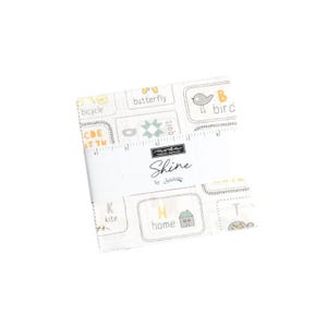 Shine Charm Pack by Sweetwater for Moda Fabrics | 42 Precut 5&quot; Squares | 55670PP