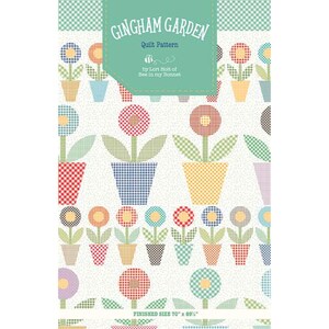 SALE Gingham Garden Quilt Pattern by Lori Holt of Bee in my Bonnet for Riley Blake Designs P120-GINGHAMGARDEN image 2