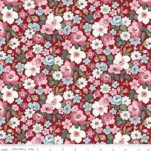 Liberty Fabrics Heirloom Collection 4 Hedgerow Bloom C Yardage for Riley Blake Designs | 016668110C