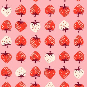 PRESALE Strawberry Balmy Strawberry Yardage by Kimberly Kight for Ruby Star Society | RS3084 13