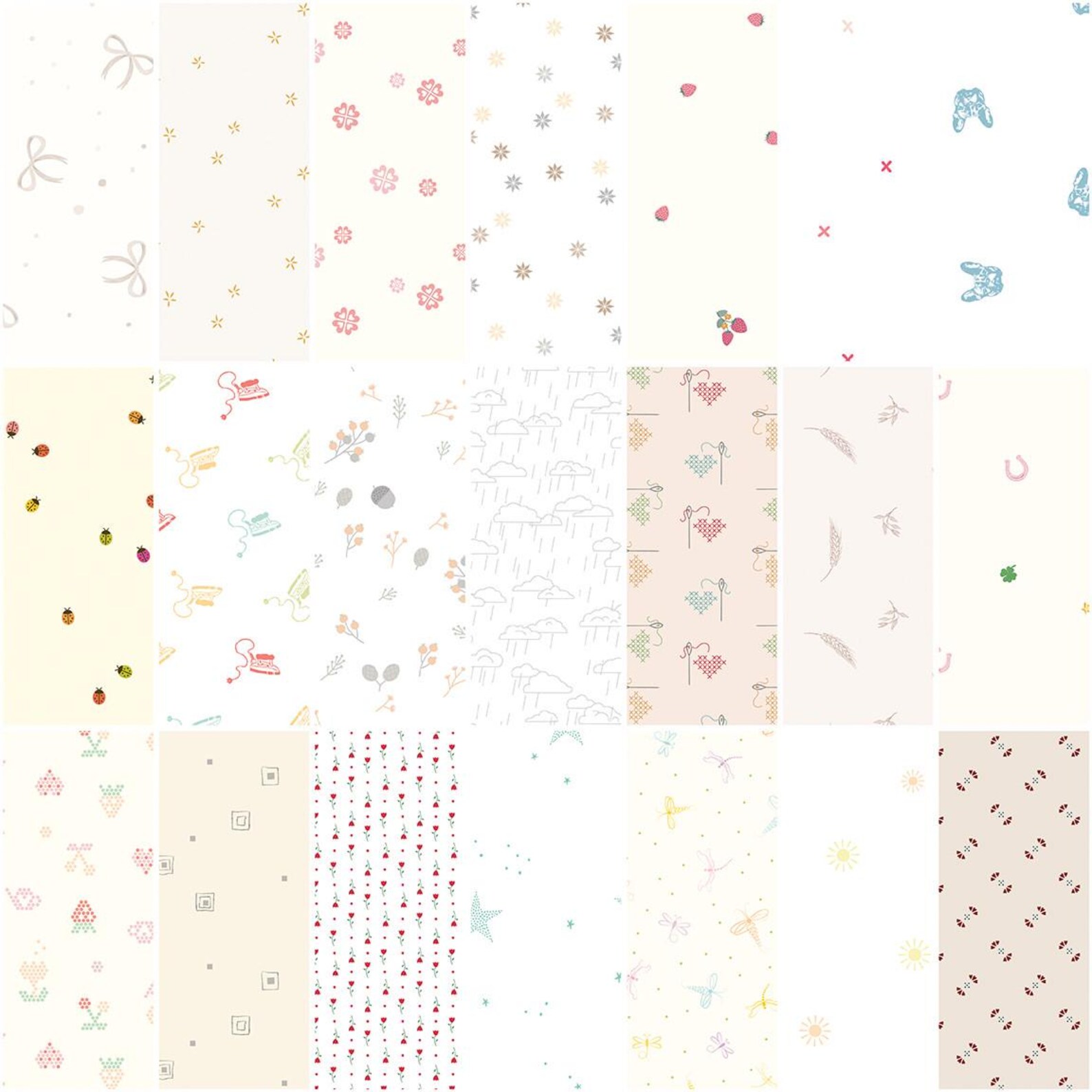 Hush Hush 5 10 Inch Stacker by Assorted Designers for Riley Blake ...