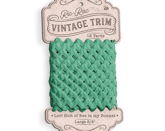 Lori Holt Vintage Trim Large Alpine by Lori Holt of Bee in My Bonnet | 5/8" x 12 Yards | STVT-24572