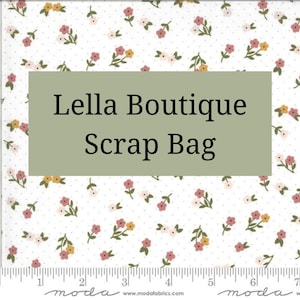 Lella Boutique Fabric Scrap Bag | Two Size Options