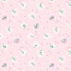 Forever Neverland Tink Pink Yardage by Jill Howarth for Riley Blake Designs | C15904-PINK