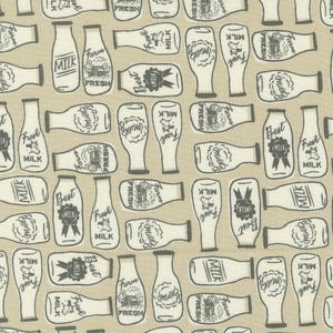 Farmstead Milk and More Linen Yardage by Stacy Iest Hsu for Moda Fabrics | 5 Yard Backing | 20904 12