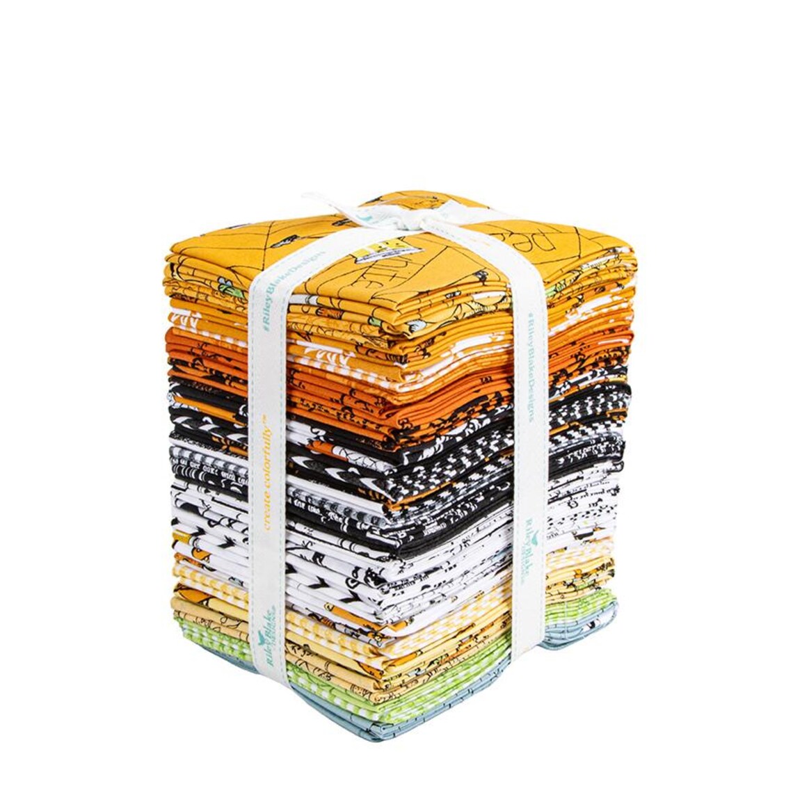Scary Scraps Fat Quarter Bundle by J. Wecker Frisch for Riley Blake ...