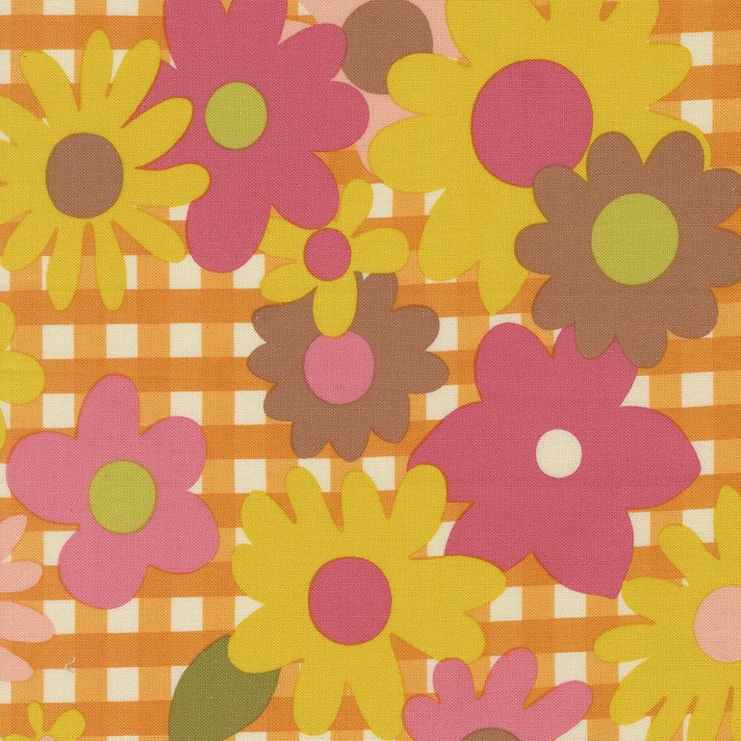 Happy Daze Blooming Blossoms Sunrays Yardage by Chloe's Closet for